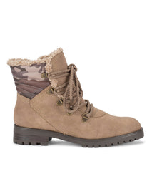 Dennison Lace Up Boot Mushroom Camo - Women