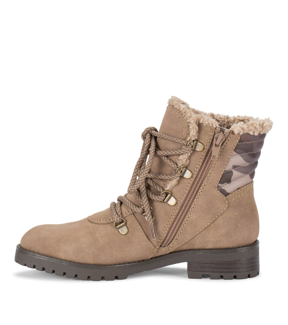 Dennison Lace Up Boot Mushroom Camo - Women