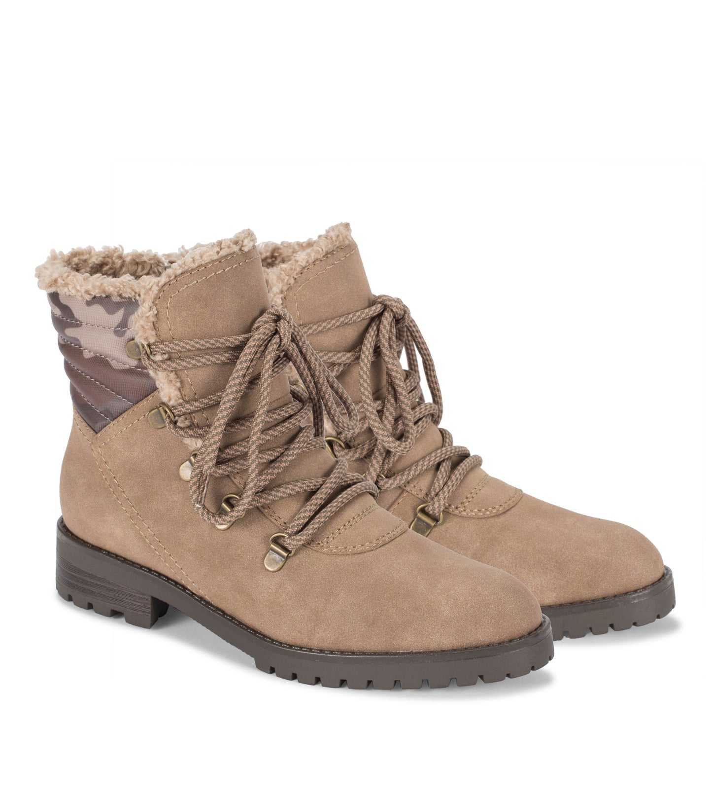 Dennison Lace Up Boot Mushroom Camo - Women