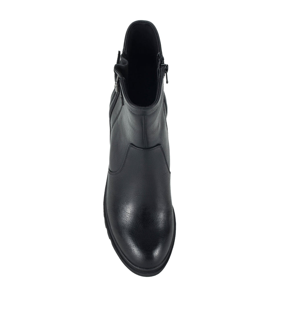 Dovey Midi Boot Black - Women