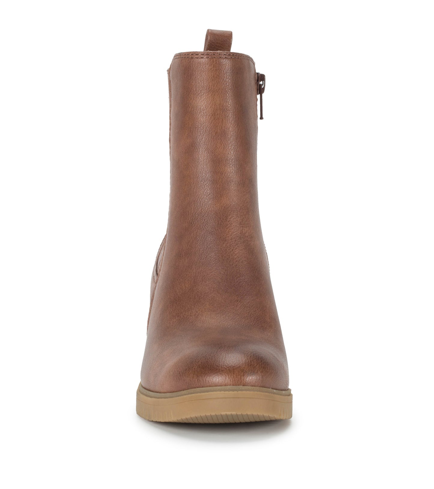 Feeney Block Heel Boot Brush Brown - Women