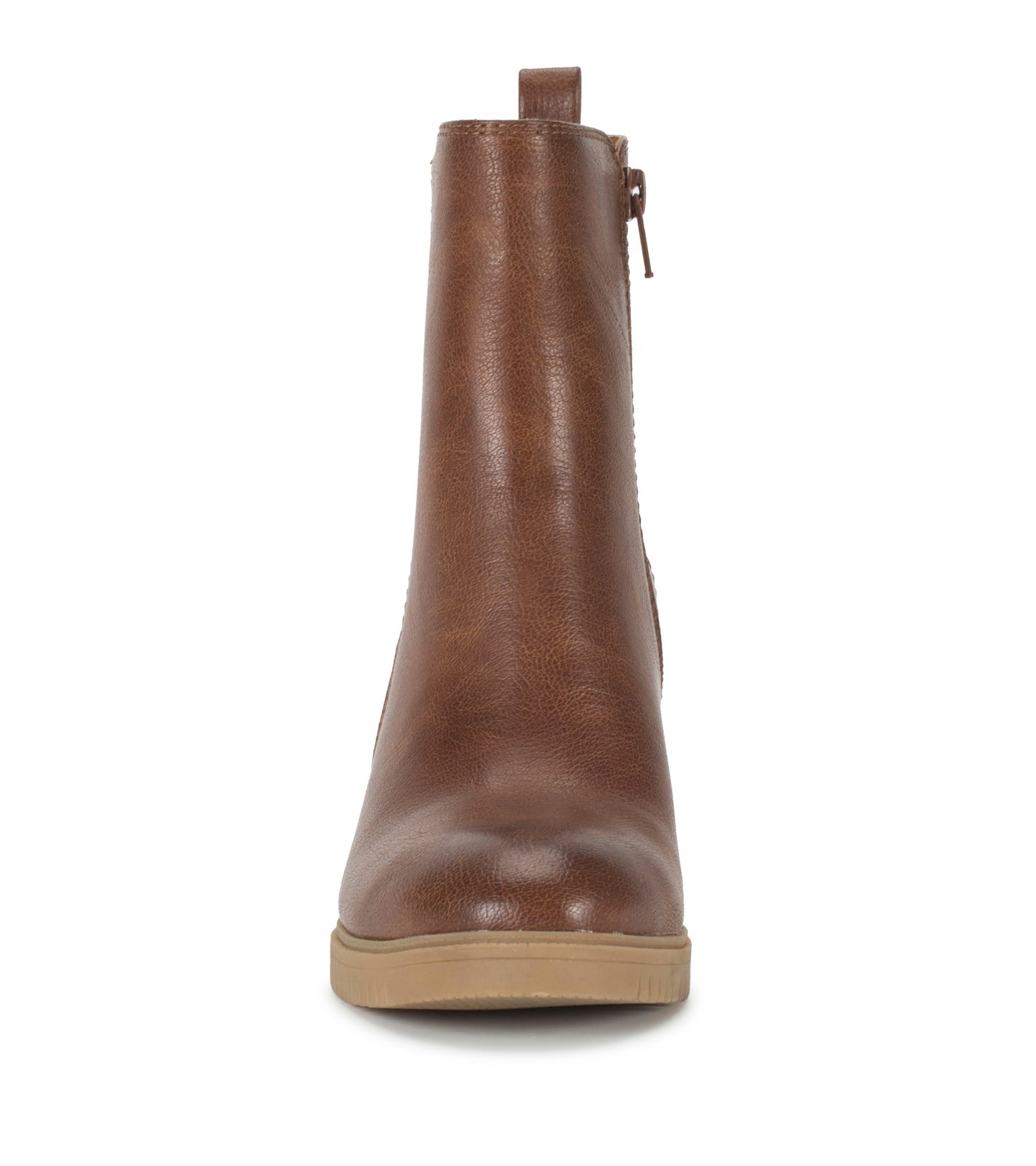Feeney Block Heel Boot Cognac - Women