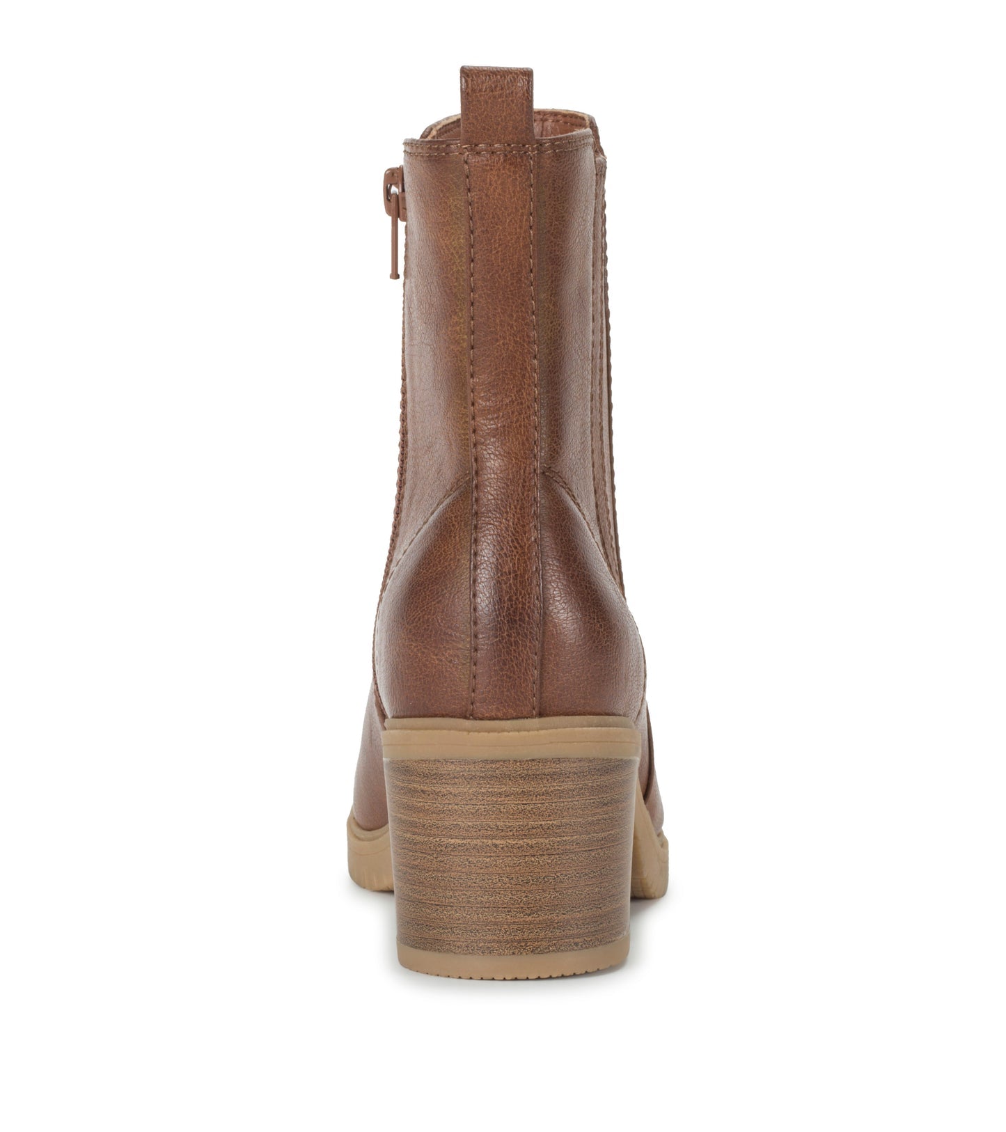 Feeney Block Heel Boot Cognac - Women