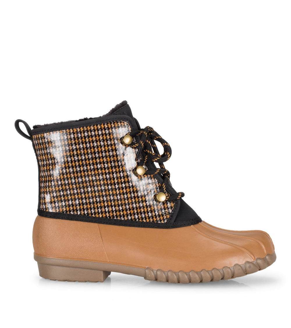 Fernanda Duck Boot Camel Multi - Women