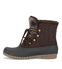 Flash Duck Boot Dark Brown - Women