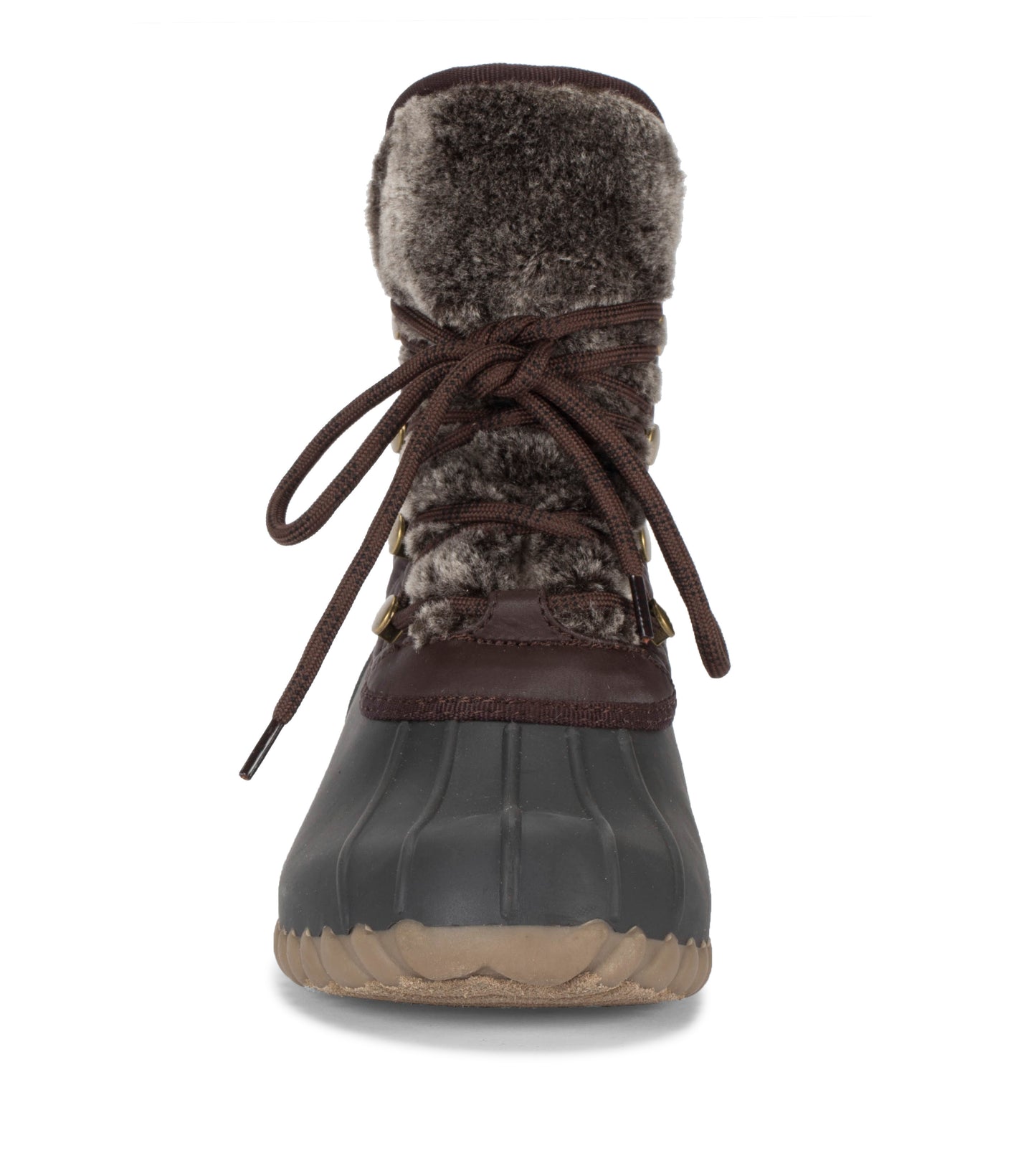 Flash Duck Boot Dark Brown - Women