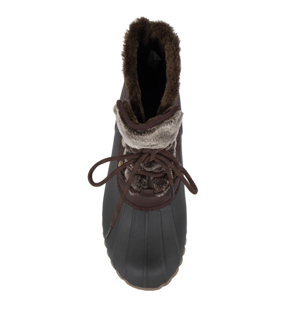 Flash Duck Boot Dark Brown - Women