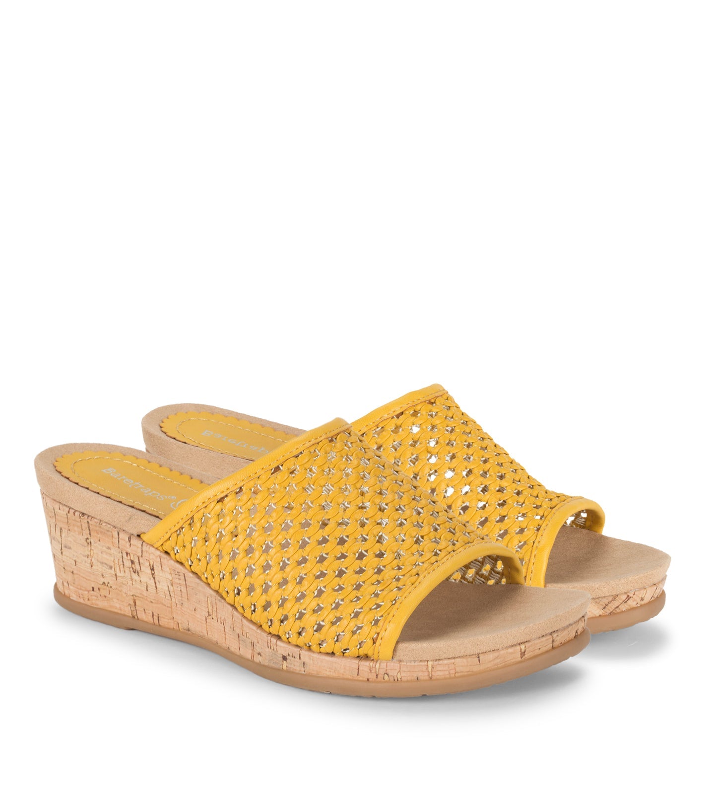 Flossey Wedge Slide Sandal Mellow Yellow - Women