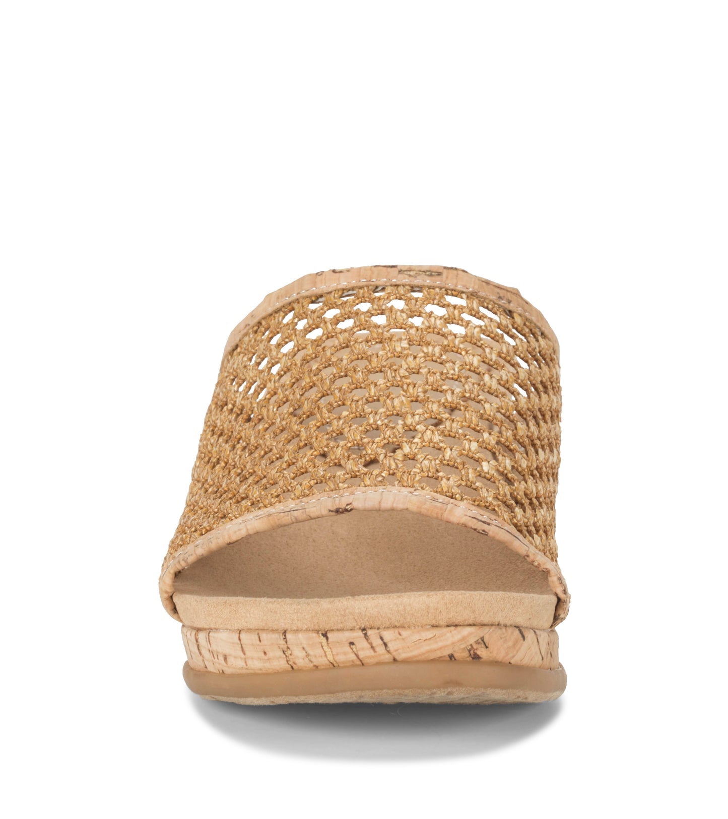 Flossey Wedge Slide Sandal Natural - Women