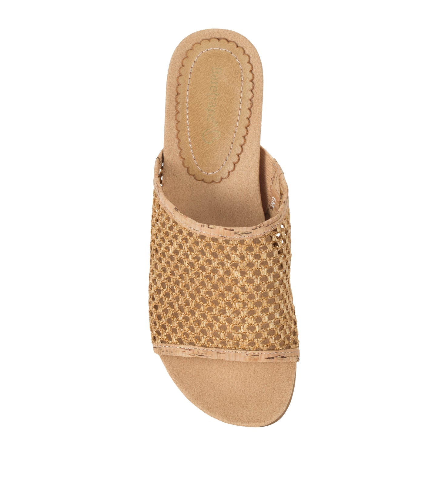 Flossey Wedge Slide Sandal Natural - Women