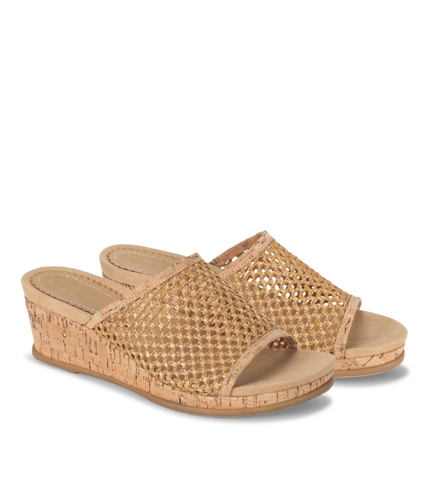Flossey Wedge Slide Sandal Natural - Women