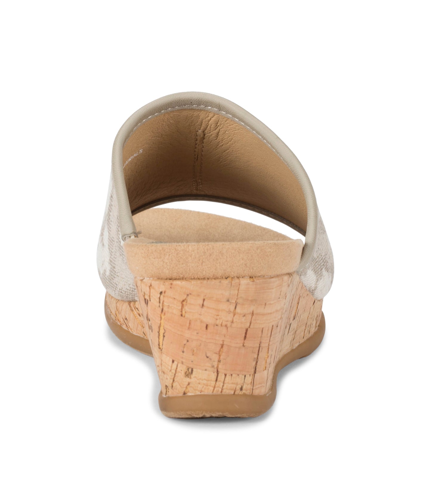Flossey Wedge Slide Sandal Natural Ikat - Women