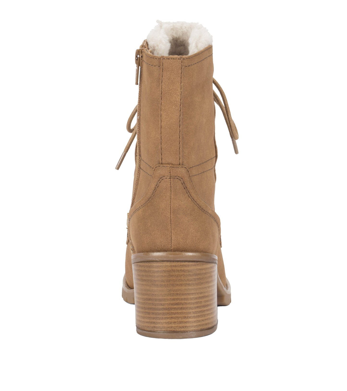 Hadlee Lace Up Bootie Cognac - Women