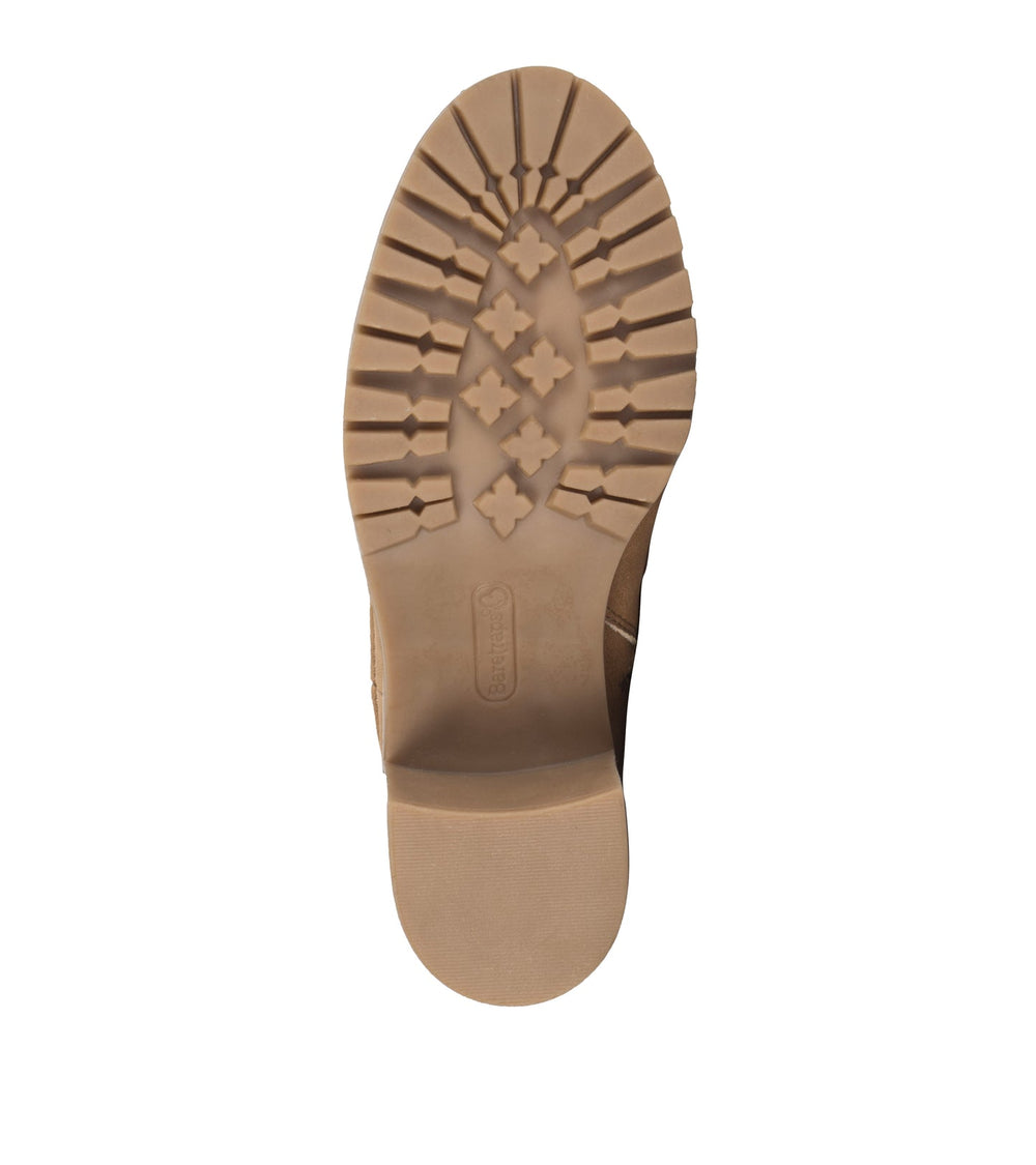 Hadlee Lace Up Bootie Cognac - Women
