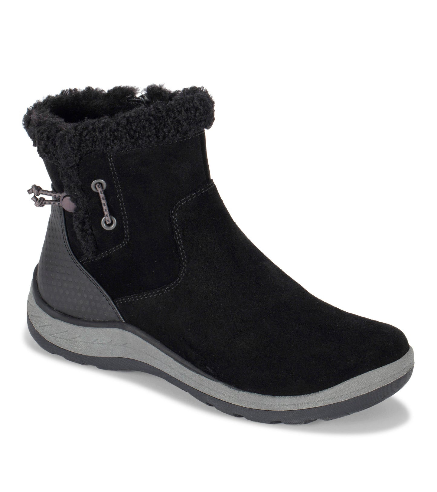 Kalina Cold Weather Bootie Black Suede - Women