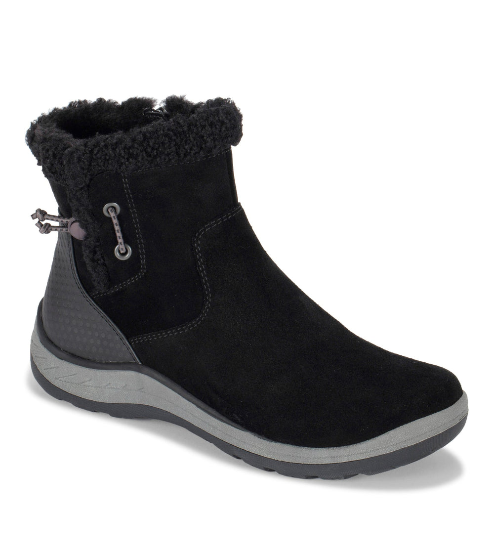 Kalina Cold Weather Bootie Black Suede - Women
