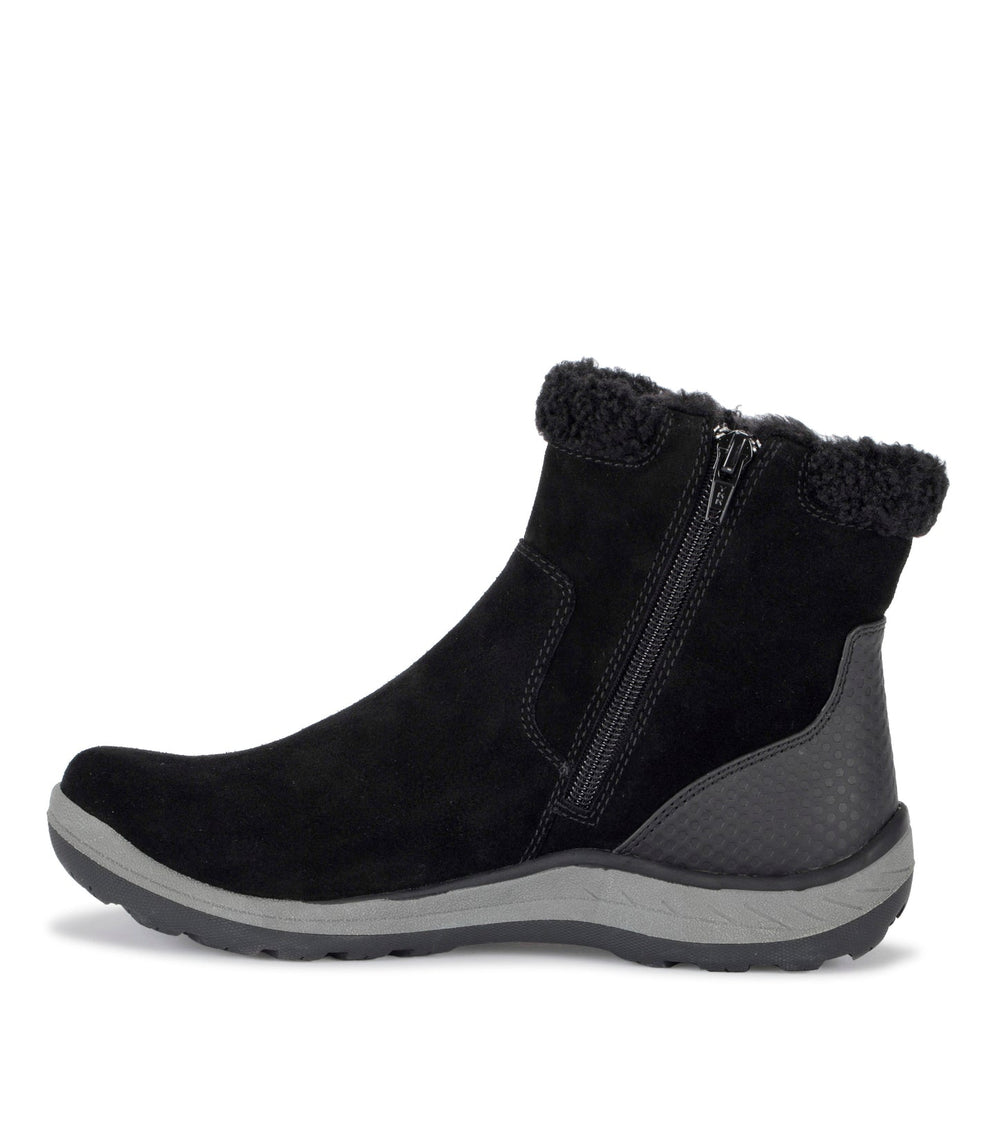 Kalina Cold Weather Bootie Black Suede - Women