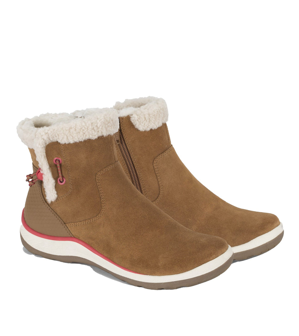 Kalina Cold Weather Bootie Cognac Suede - Women
