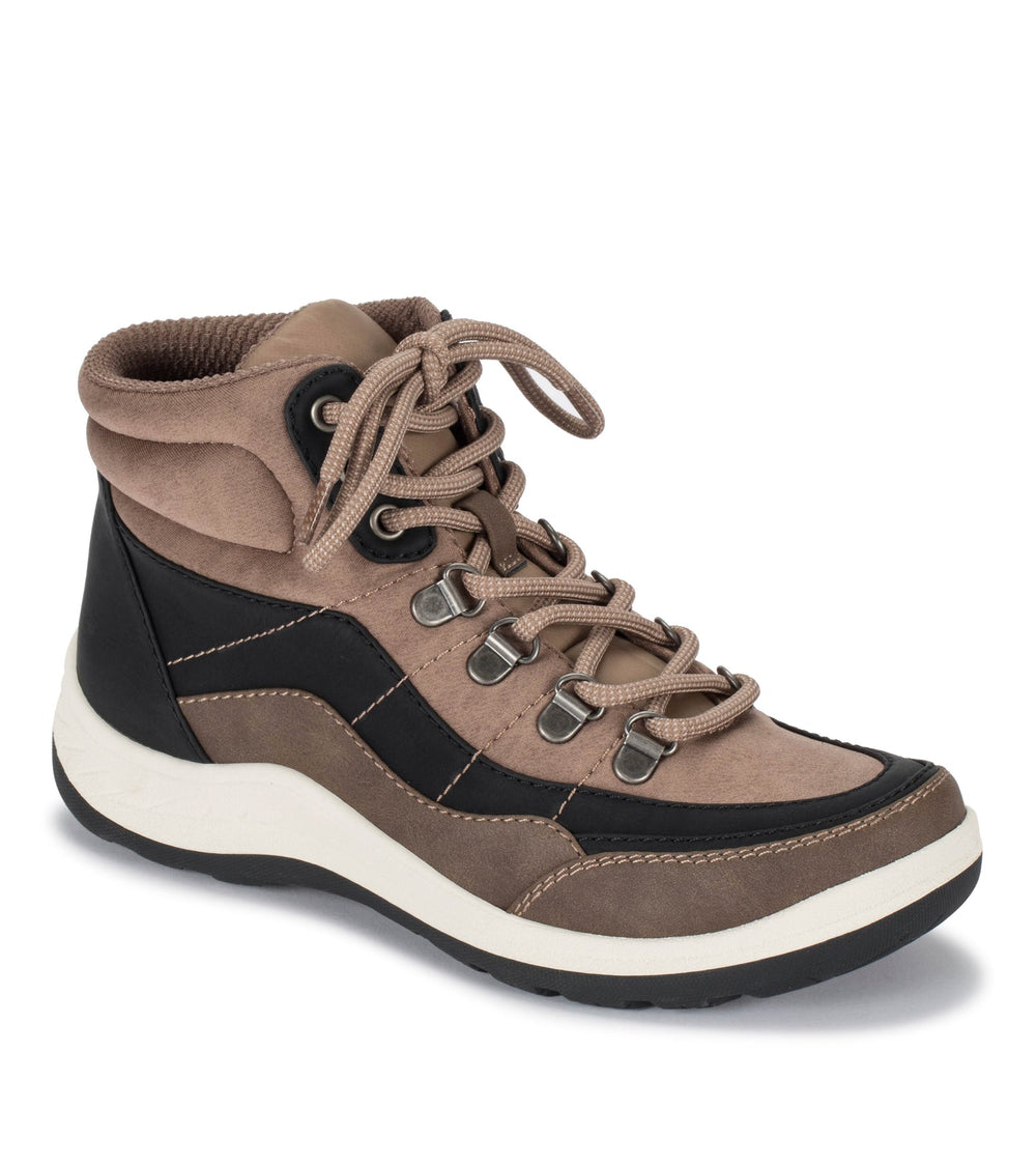 Kamber Lace Up Boot Taupe Multi - Women