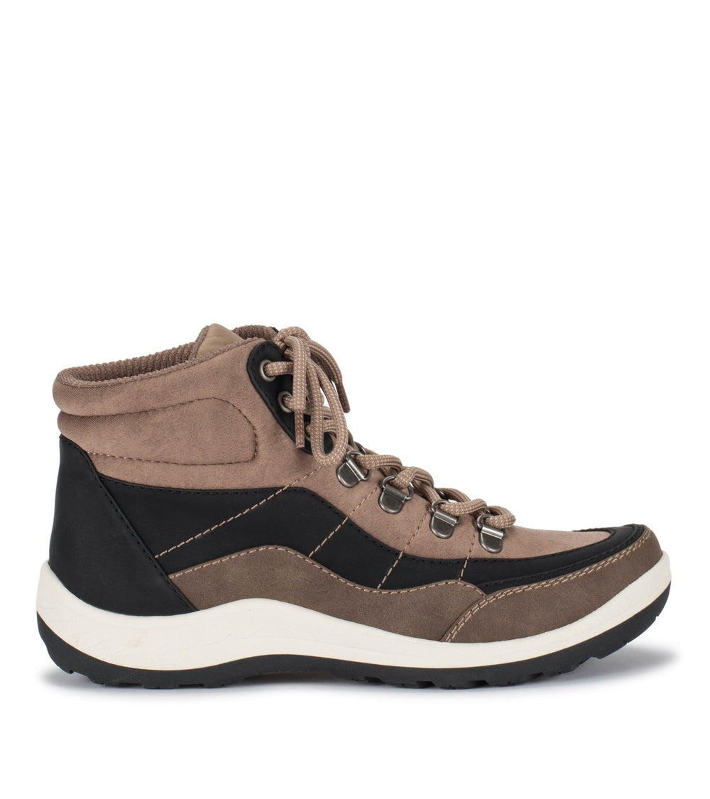 Kamber Lace Up Boot Taupe Multi - Women