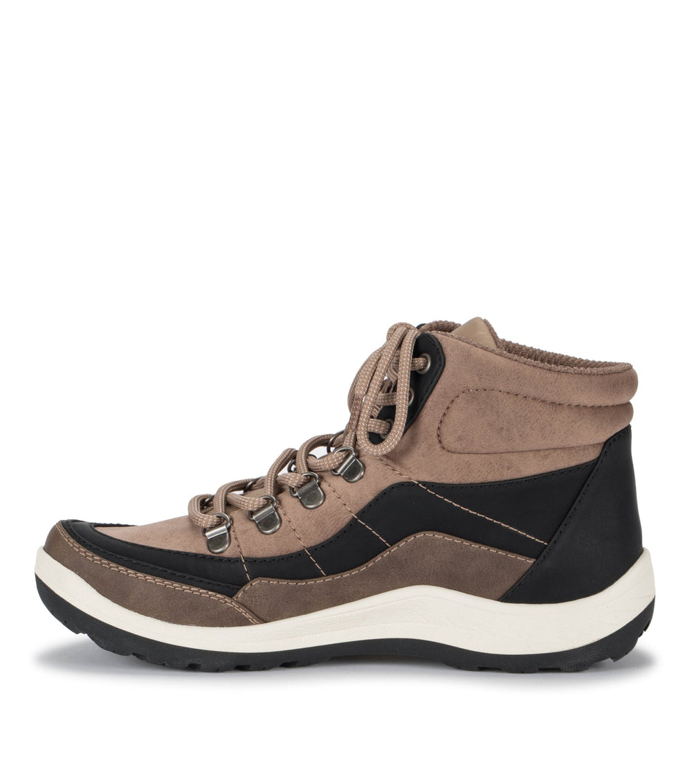 Kamber Lace Up Boot Taupe Multi - Women