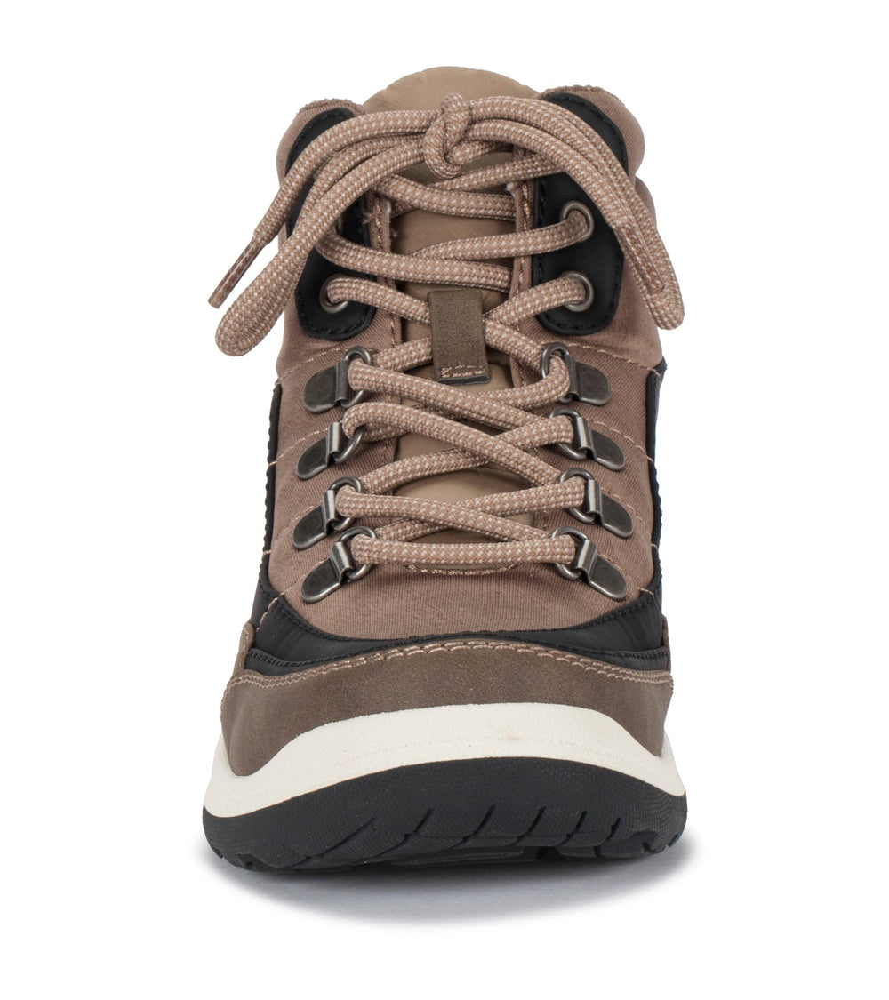 Kamber Lace Up Boot Taupe Multi - Women