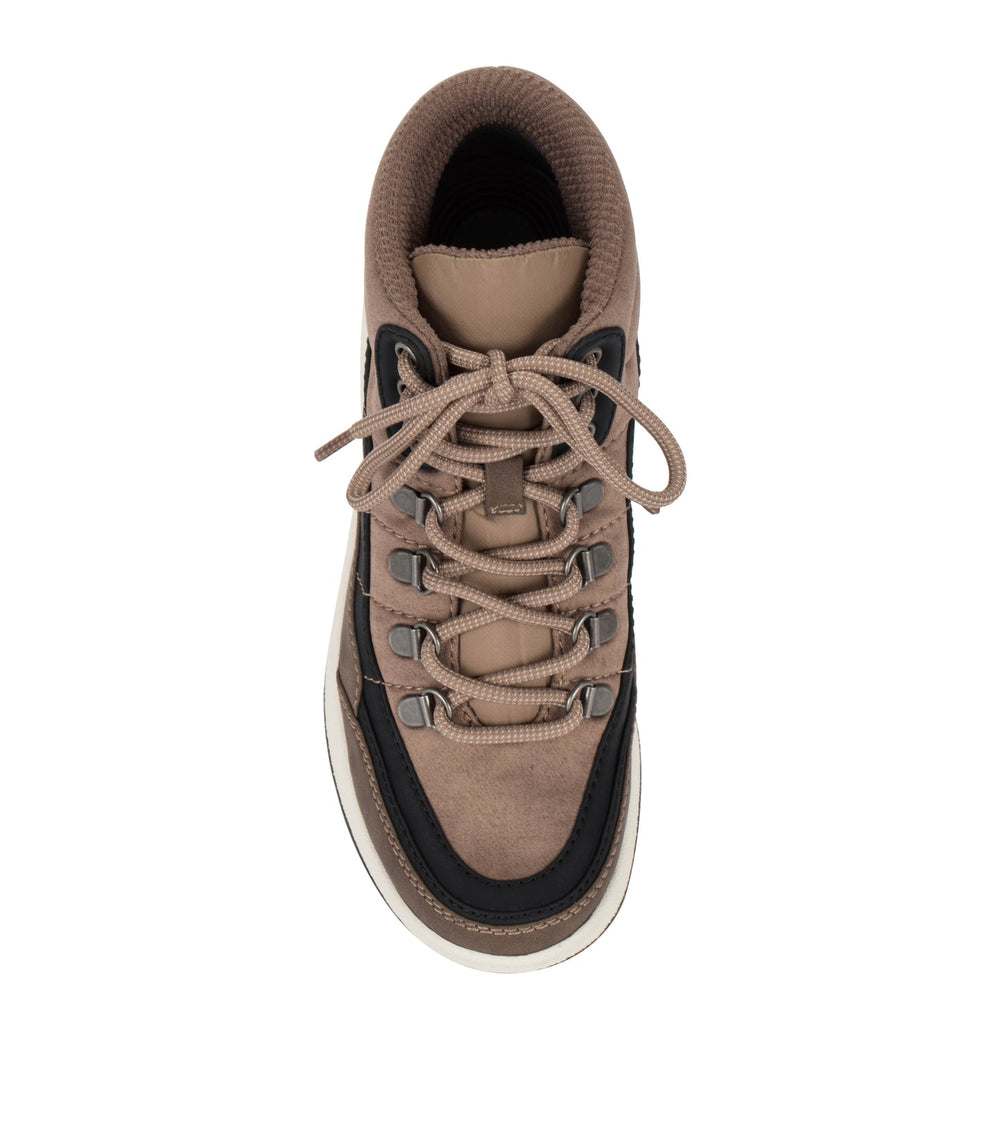 Kamber Lace Up Boot Taupe Multi - Women