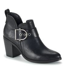 Karina Block Heel Ankle Bootie Black - Women
