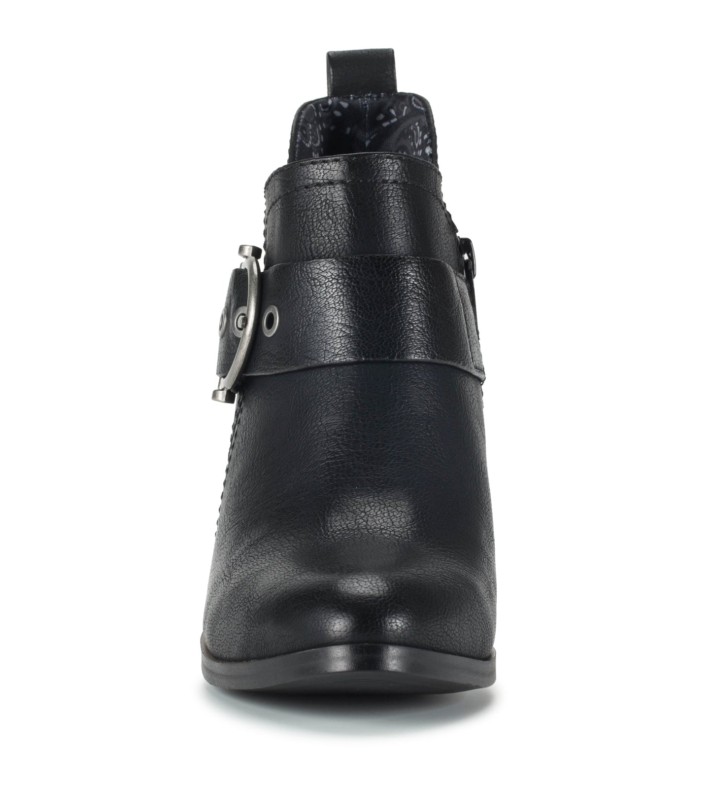 Karina Block Heel Ankle Bootie Black - Women