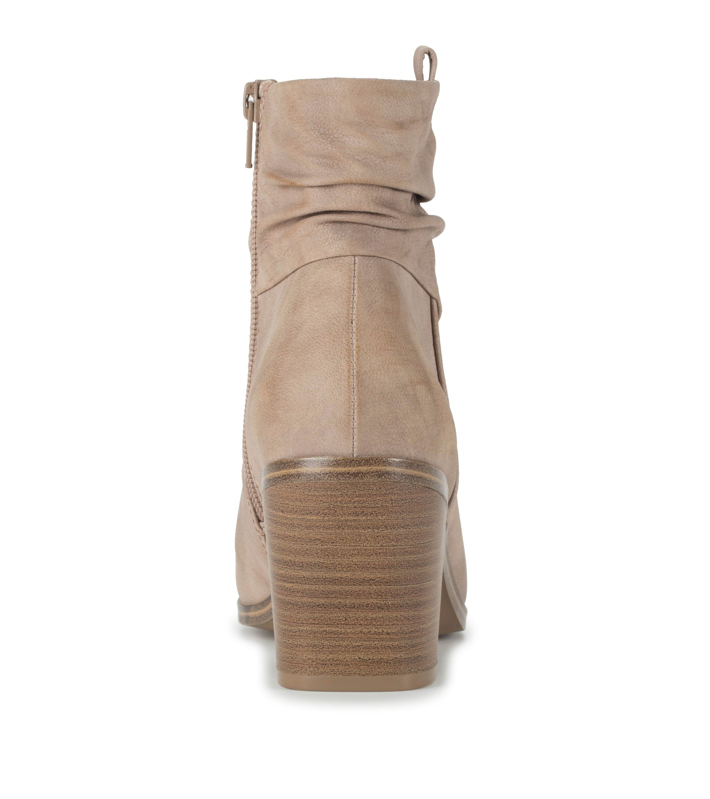 Katherine Block Heel Bootie Light Mushroom - Women