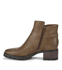 Kemper Lug Sole Bootie Dark Taupe - Women