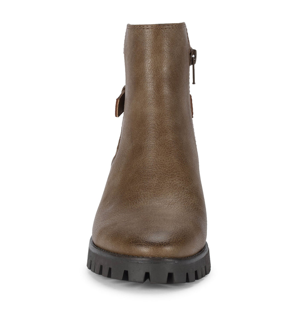 Kemper Lug Sole Bootie Dark Taupe - Women