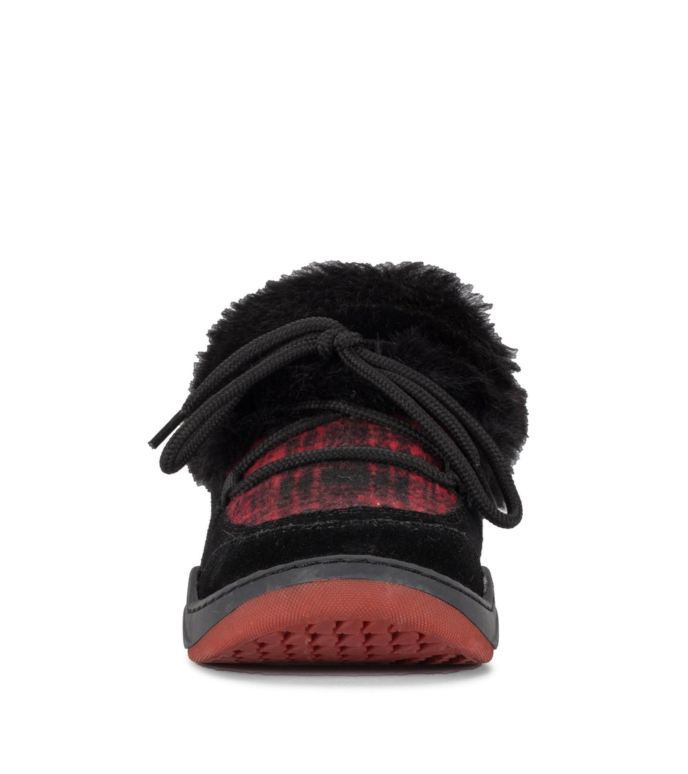 Landon Clog Slipper Black/Red - Women