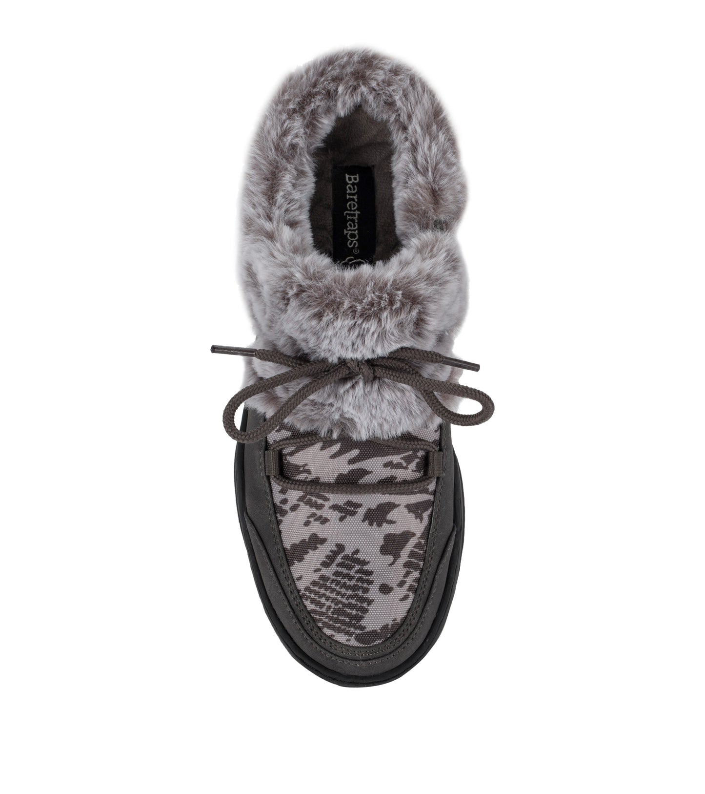 Landon Clog Slipper Dark Grey Zebra - Women