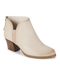 Lauryn Block Heel Ankle Bootie Milkyway - Women