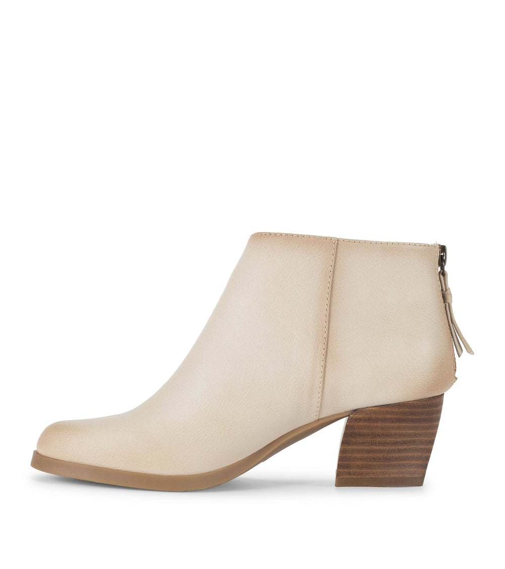 Lauryn Block Heel Ankle Bootie Milkyway - Women