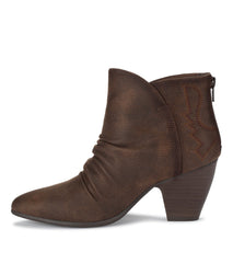 Leanna Bootie Dark Brown - Women