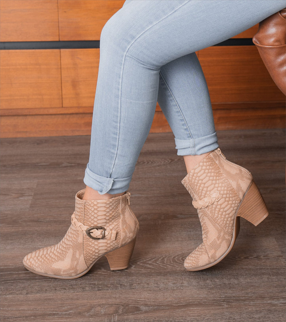 Ledell Bootie Camel - Women
