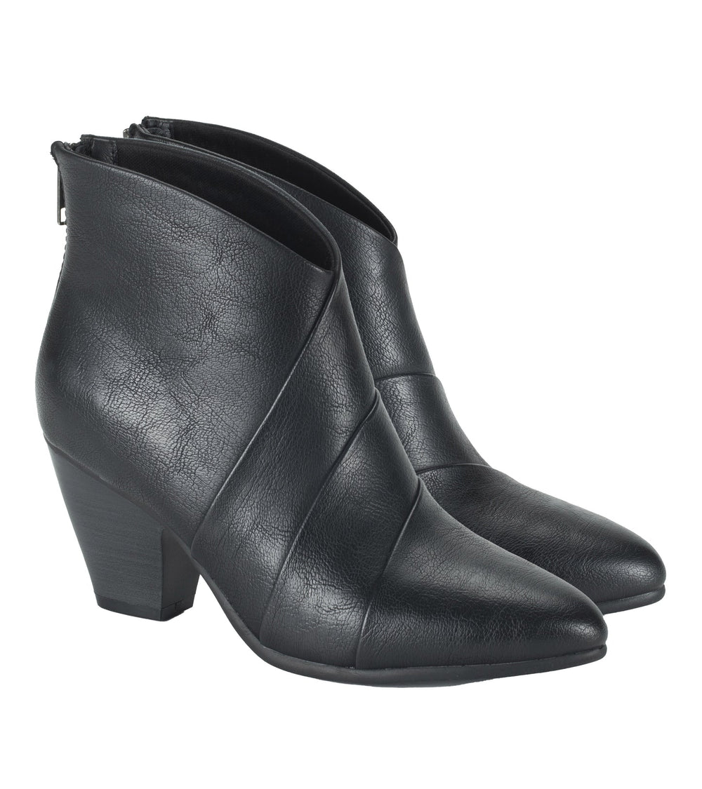 Liberty Block Heel Bootie Black - Women