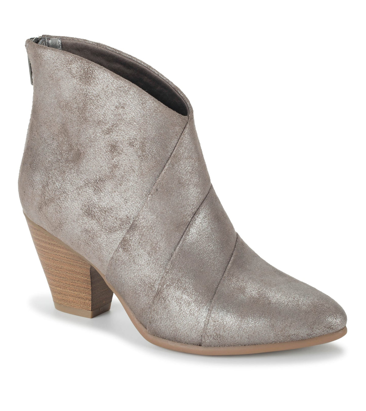 Liberty Block Heel Bootie Gunmetal - Women