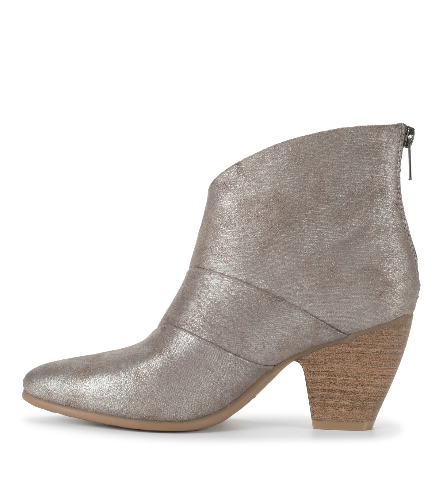 Liberty Block Heel Bootie Gunmetal - Women