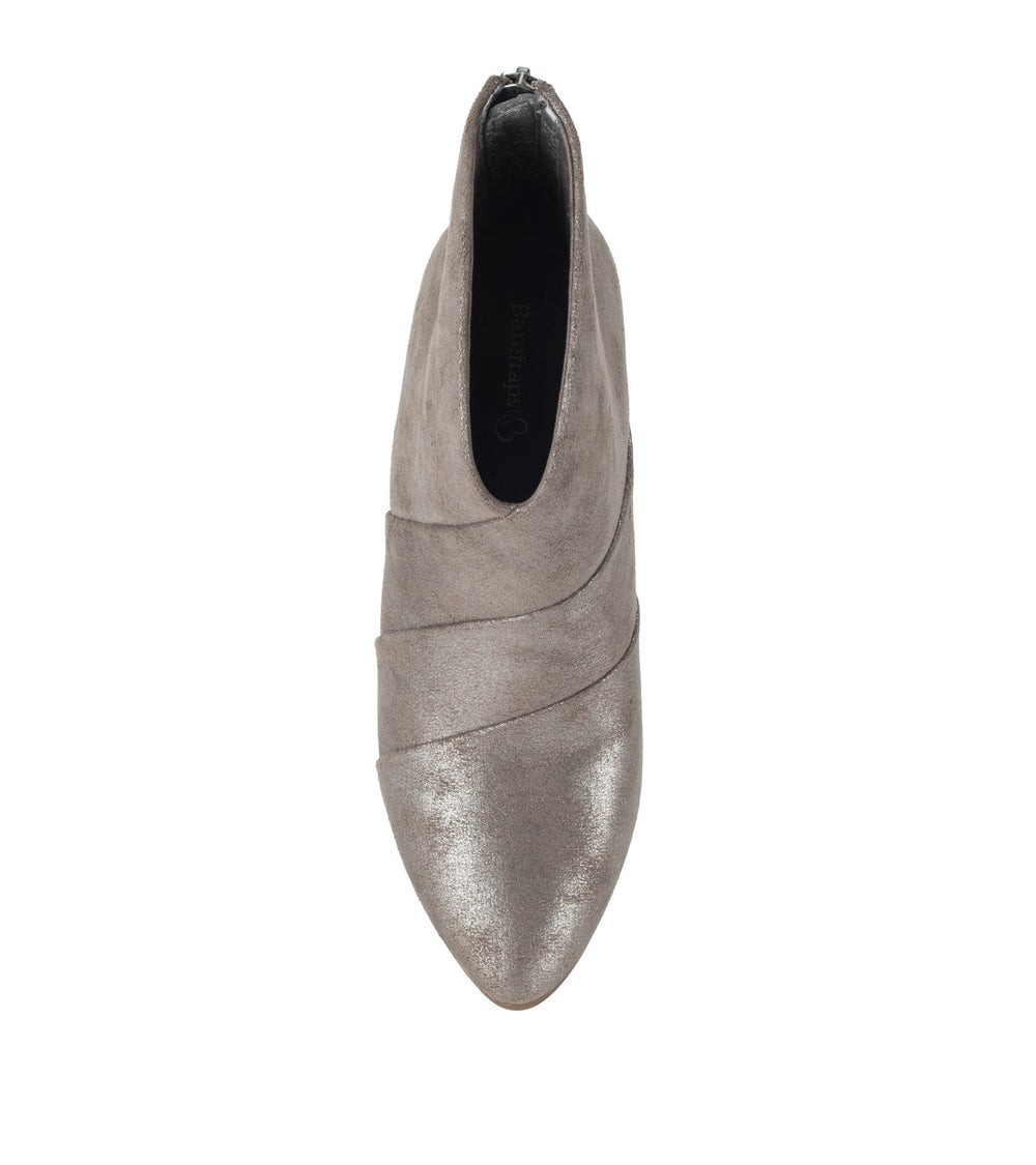 Liberty Block Heel Bootie Gunmetal - Women