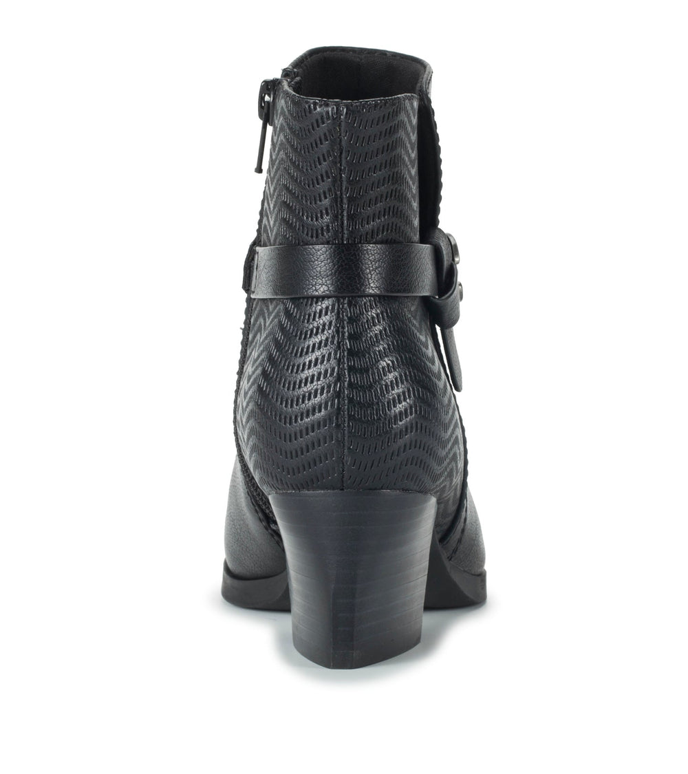 Linda Block Heel Bootie Black - Women