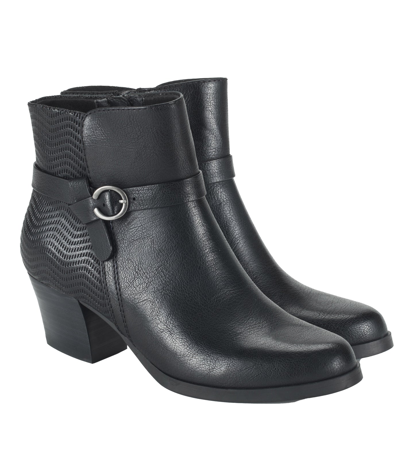 Linda Block Heel Bootie Black - Women