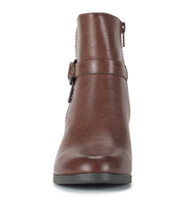 Linda Block Heel Bootie Oak - Women