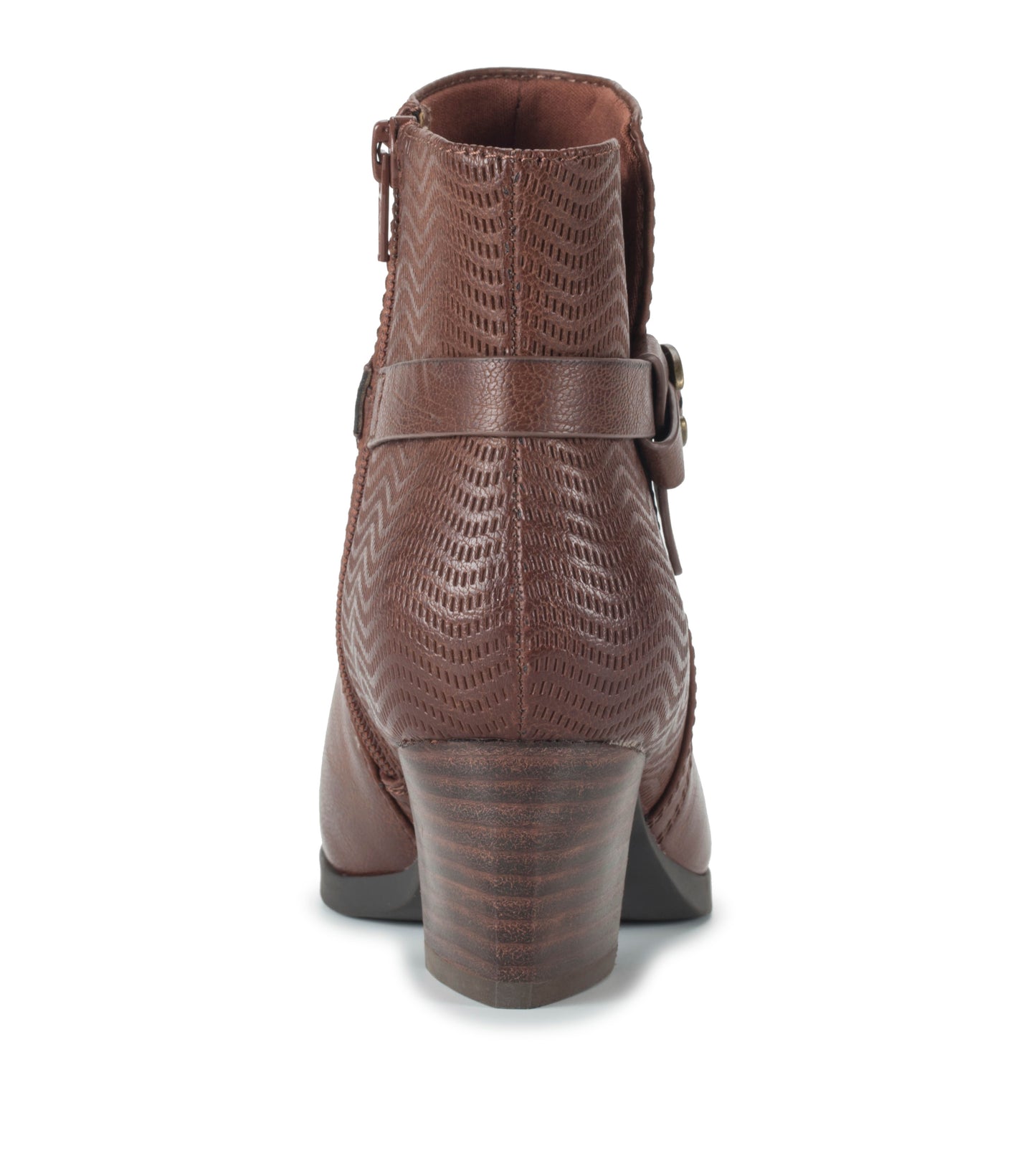 Linda Block Heel Bootie Oak - Women