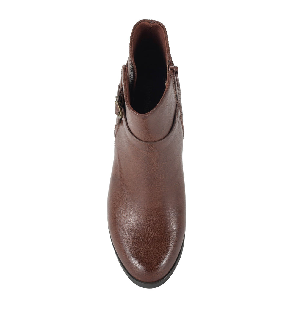 Linda Block Heel Bootie Oak - Women