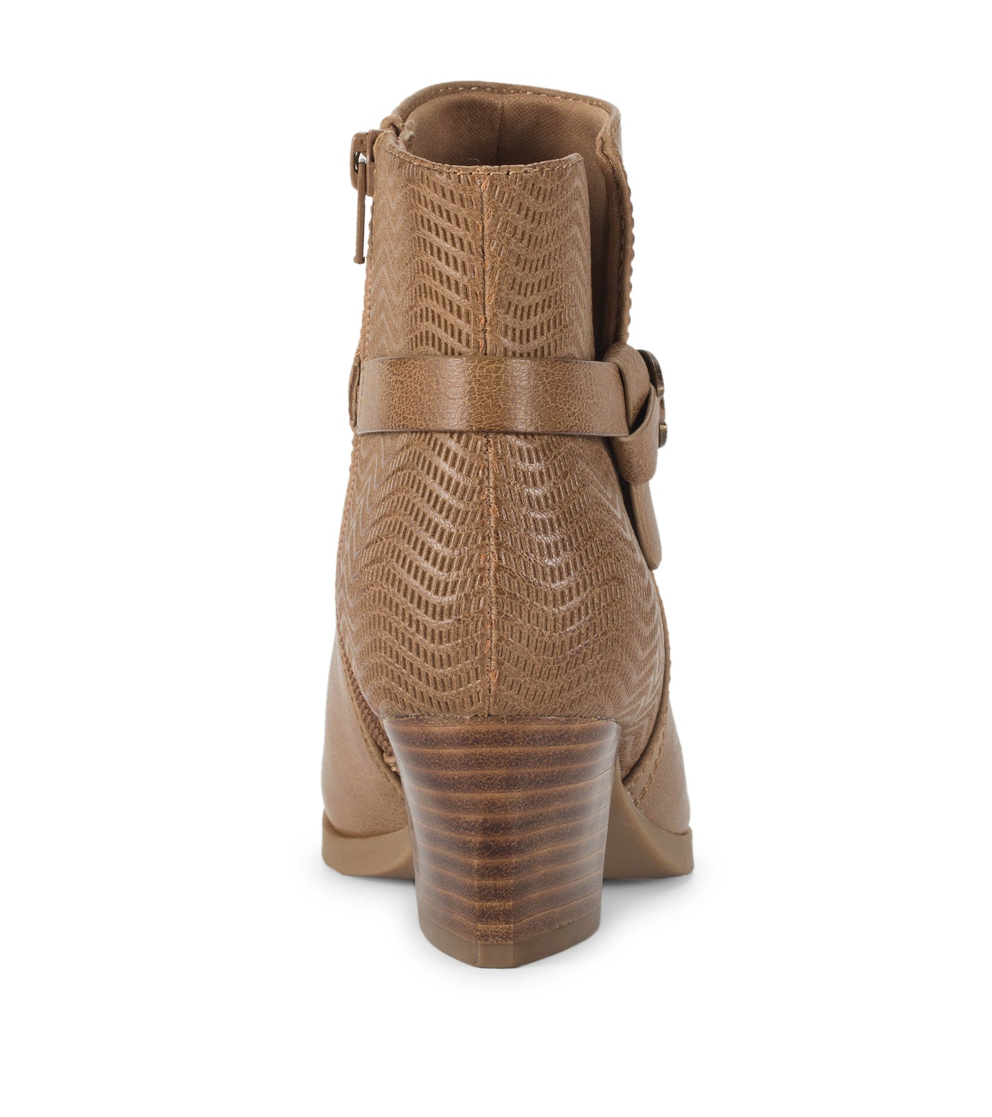 Linda Block Heel Bootie Salted Caramel - Women