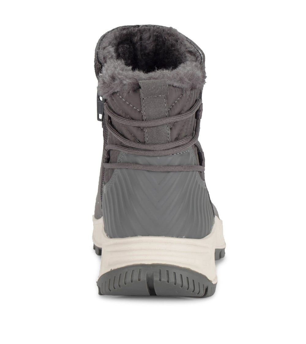 Mandie Cold Weather Bootie Dark Grey Suede - Women