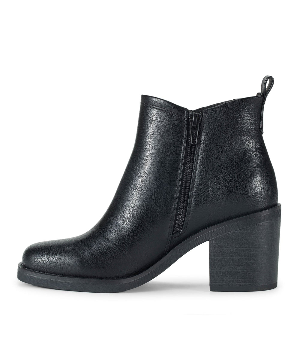 Maria Block Heel Bootie Black - Women